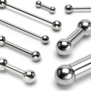 Šperky4U Piercing do jazyka - činka - PJ1014-12124