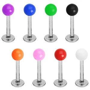 Šperky4U Piercing do brady - labreta - LB01040-B