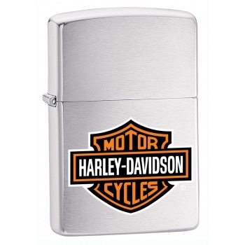 ZIPPO Harley-Davidson - benzínový zapaľovač brúsený