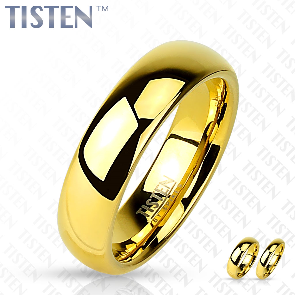 Snubný prsteň TISTEN, šírka 4 mm, veľ. 68