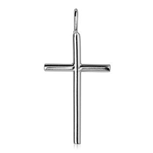 Šperky4U Stříbrný přívěšek - kříž - ZB31800