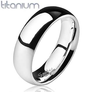 Titanový snubní prsten TT1025