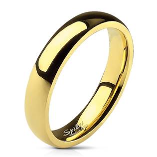 Šperky4U OPR1495 Pánský snubní prsten šíře 4 mm - velikost 65 - OPR1495-4-65