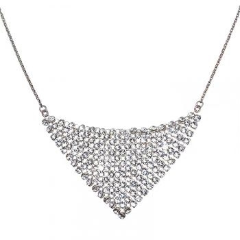 Strieborný náhrdelník s kryštálmi Crystals from Swarovski®Crystal