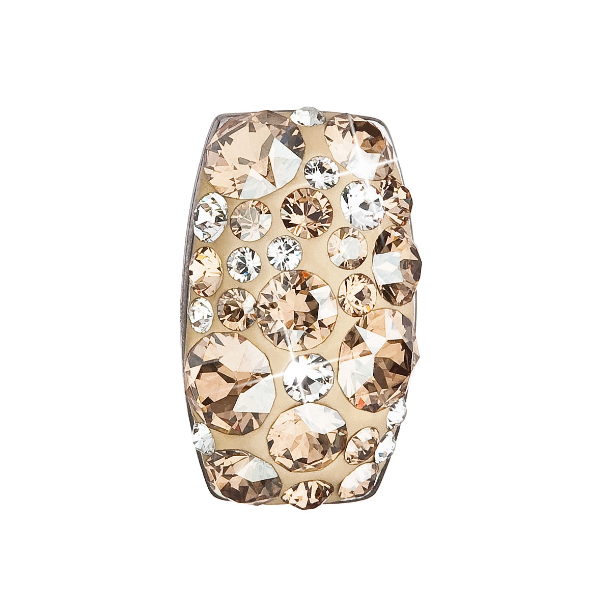 Strieborný prívesok s kryštálom Crystals from Swarovski ®, Golden