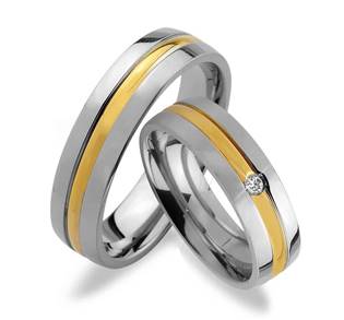 Šperky4U Pánský snubní ocelový prsten šíře 5 mm, vel. 67 - velikost 67 - OPR1428P-67