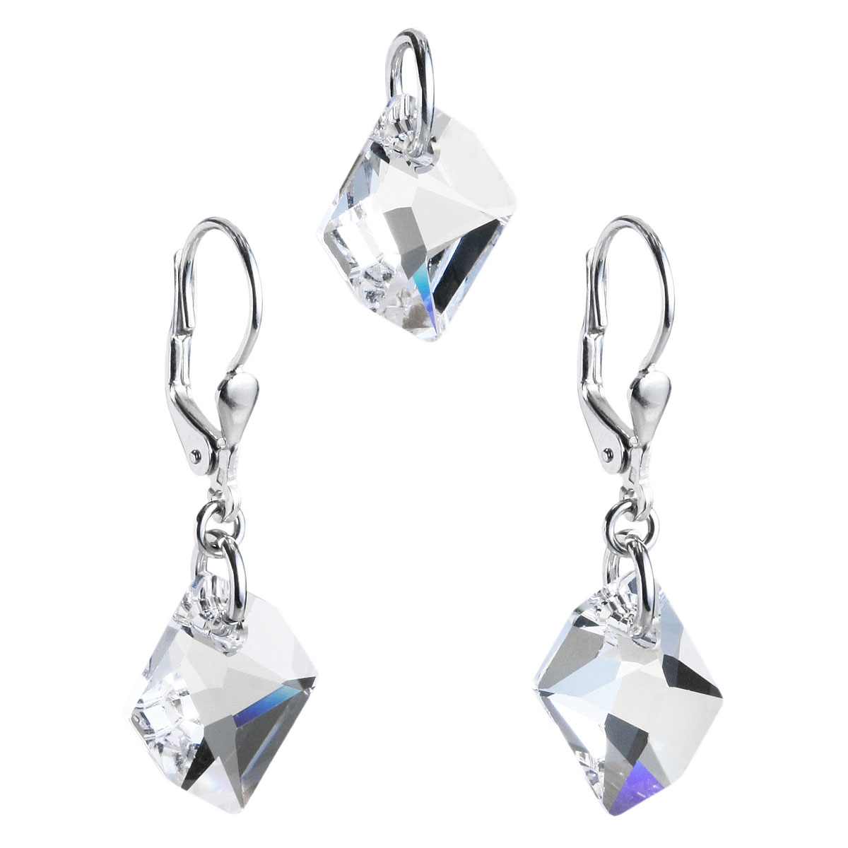 Sada šperkov s kameňmi Crystals from Swarovski ® Crystal
