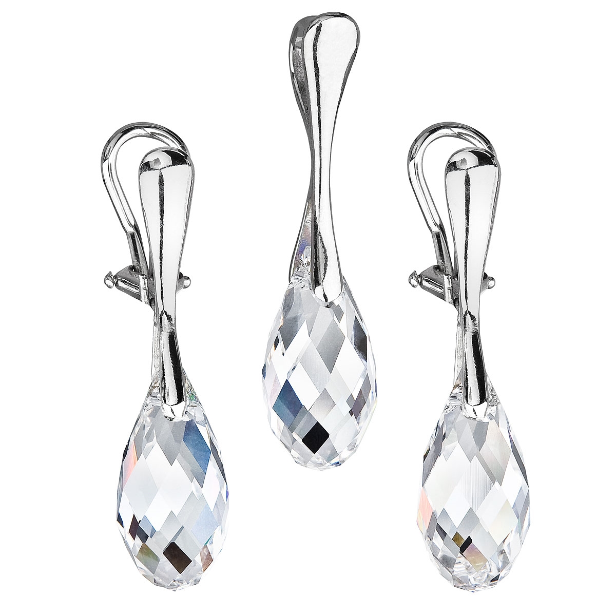 Sada šperkov sa slzičkami Crystals from Swarovski ® Crystal