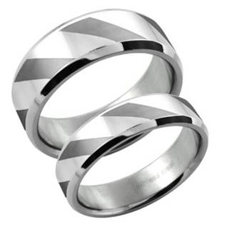 Šperky4U Pánský snubní prsten šíře 8 mm - velikost 67 - OPR1415-67