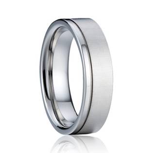 AN1040-P Pánský stříbrný snubní prsten 5 mm
