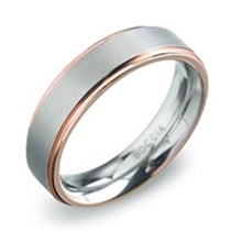 Pánsky titánový snubný prsteň BOCCIA® 0134-03