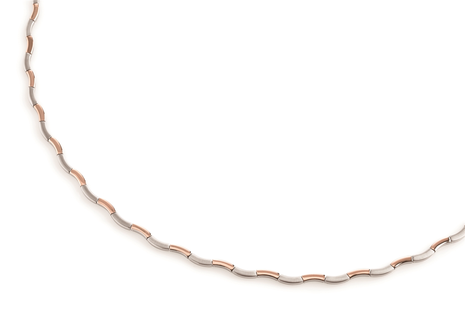 Pozlátený titanový náhrdelník BOCCIA® 0844-05