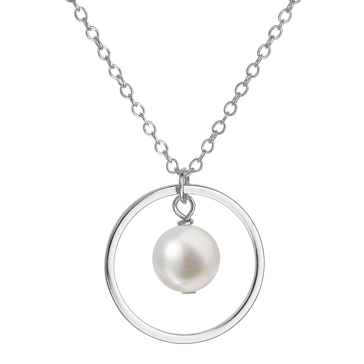 Perlový náhrdelník s říční perlou EG4219