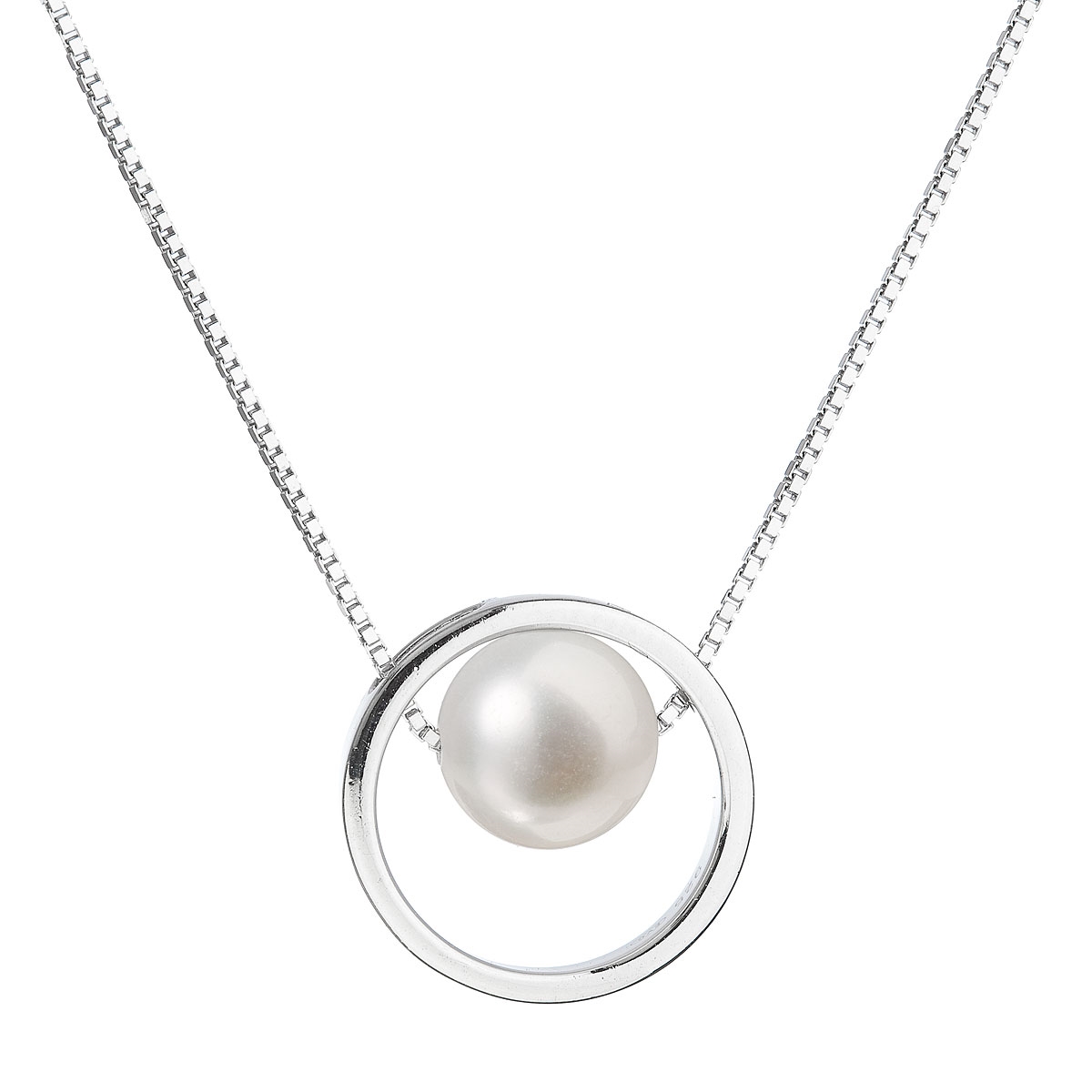 Perlový náhrdelník s říční perlou EG4217