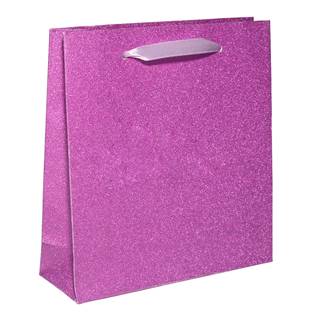Papírová dárková taška růžová