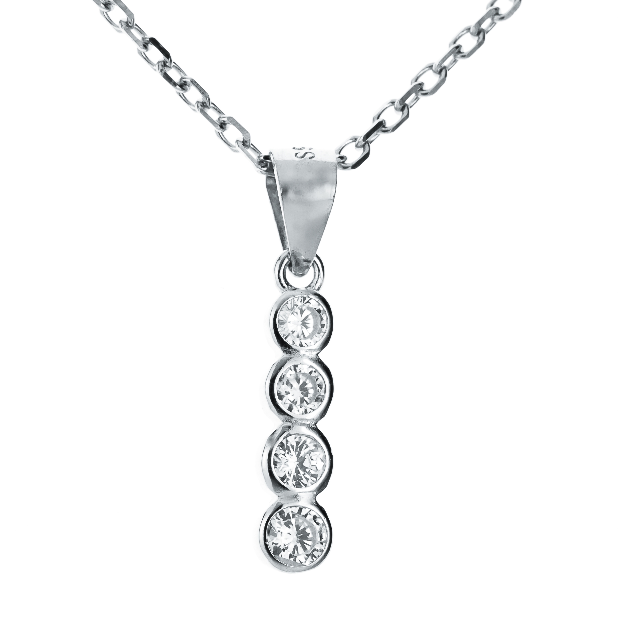 Stříbrný náhrdelník NB-2050