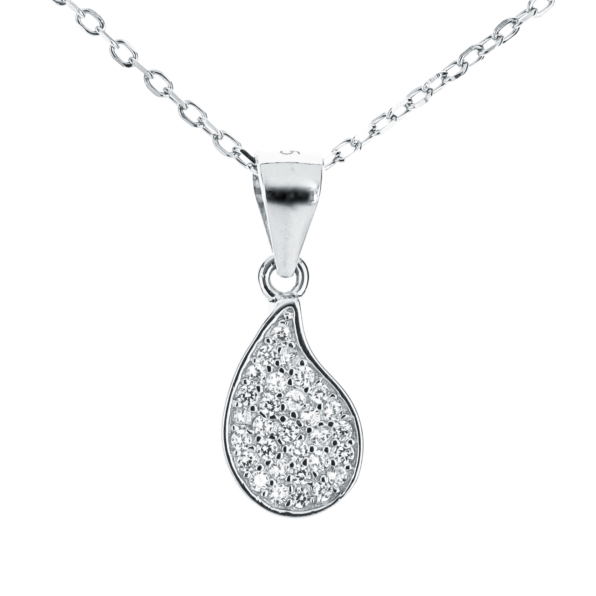 Stříbrný náhrdelník NB-2074