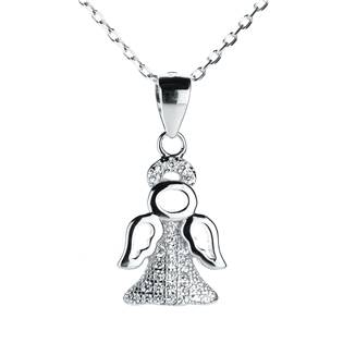 NB-2044 Stříbrný náhrdelník andílek