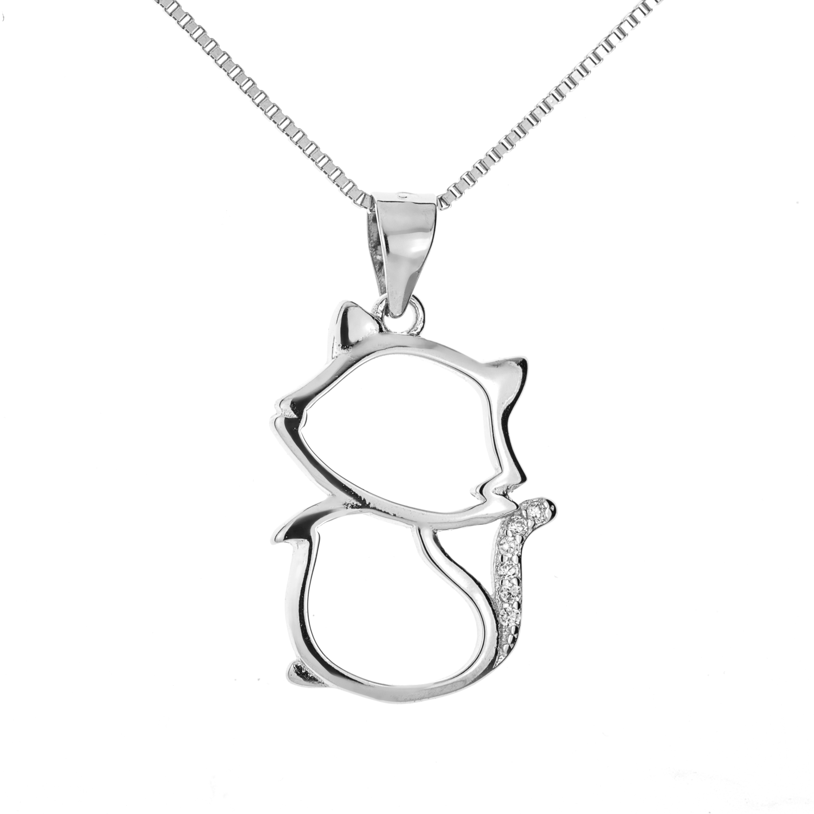 Stříbrný náhrdelník NB-2069
