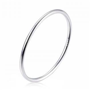 NUBIS® Minimalistický stříbrný prsten - velikost 50 - NB-5069-50