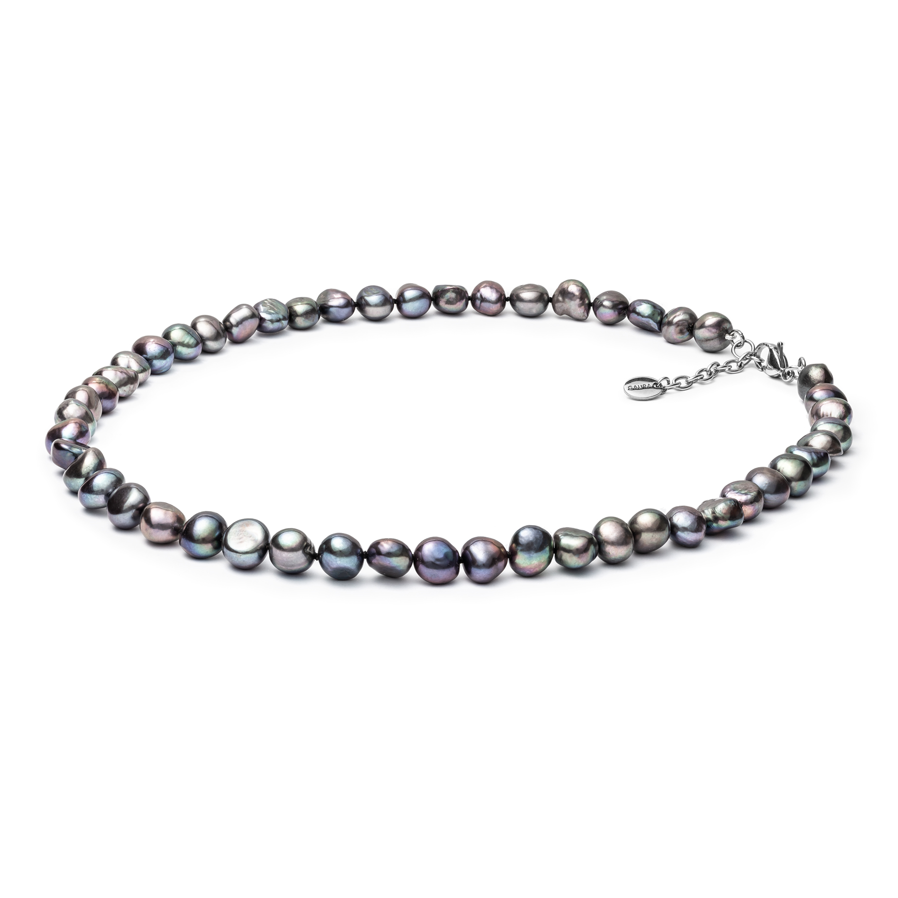 Perlový náhrdelník z pravých říčních perel GA3000-K