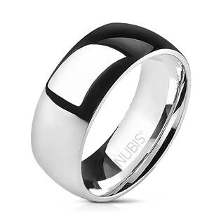 NUBIS® Prsten chirurgická ocel, šíře 8 mm - velikost 65 - NSS1023-65