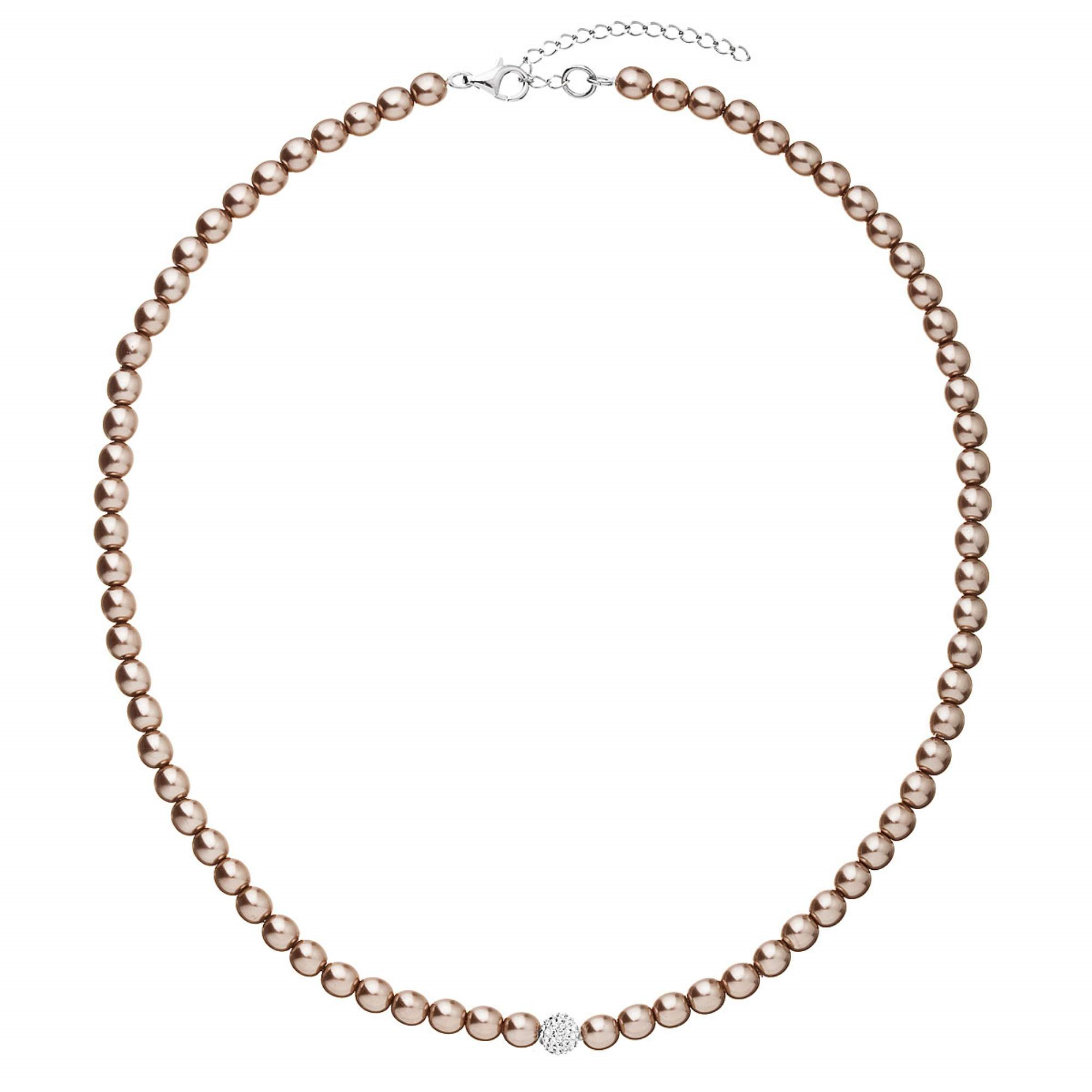 Perlový náhrdelník s Preciosa perličkami EG4273