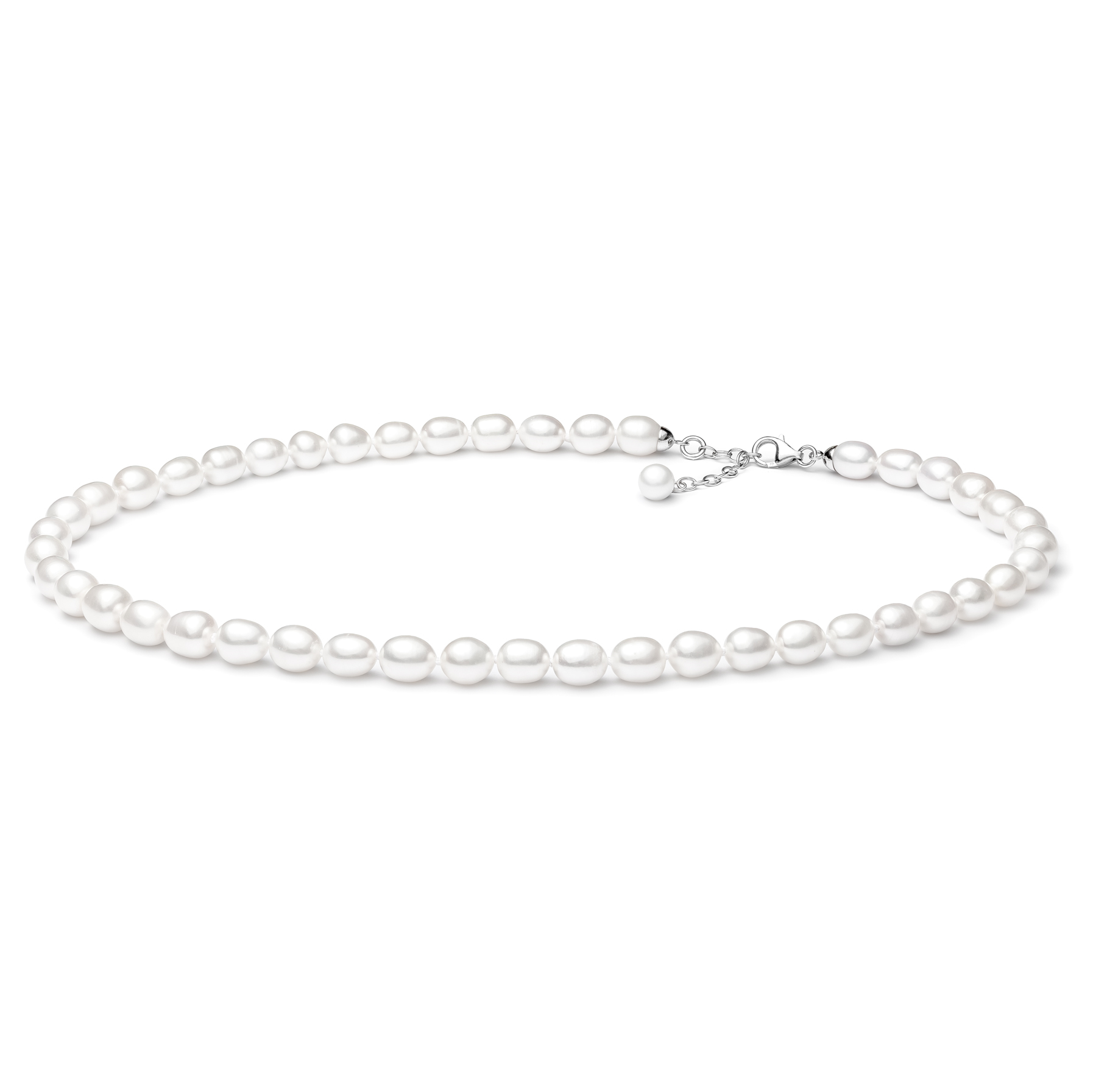 Perlový náhrdelník z pravých říčních perel GA3041