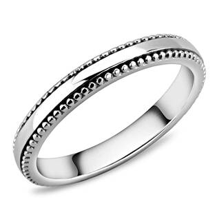 Šperky4U Ocelový prsten šíře 3 mm - velikost 65 - AL-0093-65
