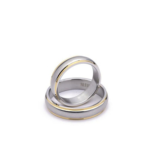 Snubní prsten z chirurgické oceli NSS1020