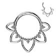 Septum piercing TITAN