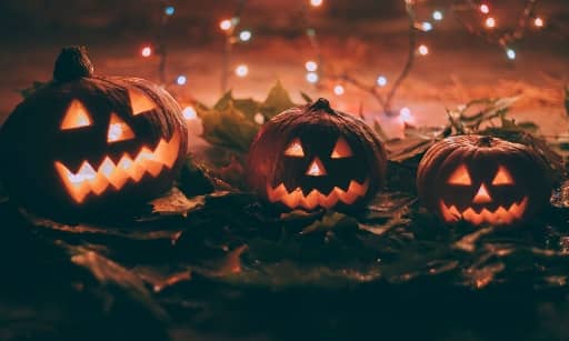 Halloweenské dýně