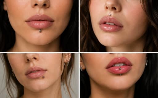 Variace piercingů