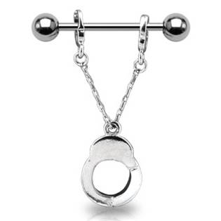 Piercing do bradavky "pouta"