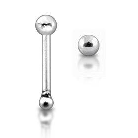 Stříbrný piercing do nosu - kulička