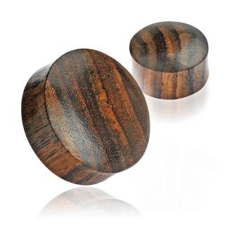 Šperky4U Sono wood plug do ucha - PL01025-10