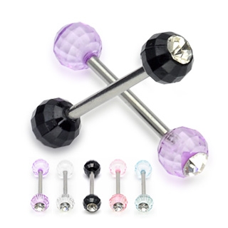 Šperky4U Piercing do jazyka - PJ01166-P