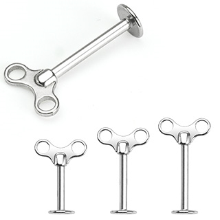 Šperky4U Piercing do brady - labreta - LB01126-1206