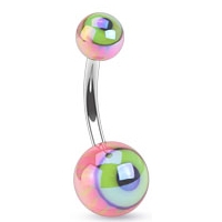 Šperky4U Piercing do pupíku - oko - BA01075-G