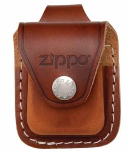 ZIPPO kožená kapsička hnědá