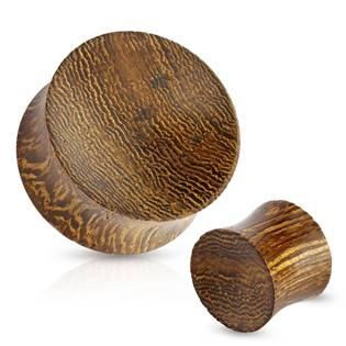 Plug do ucha Snake wood