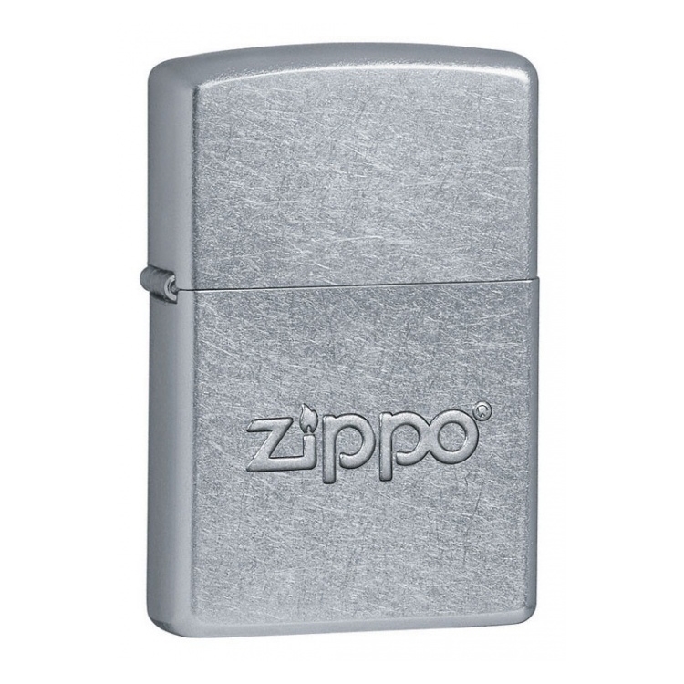 ZIPPO zapaľovač Street Chrome logo