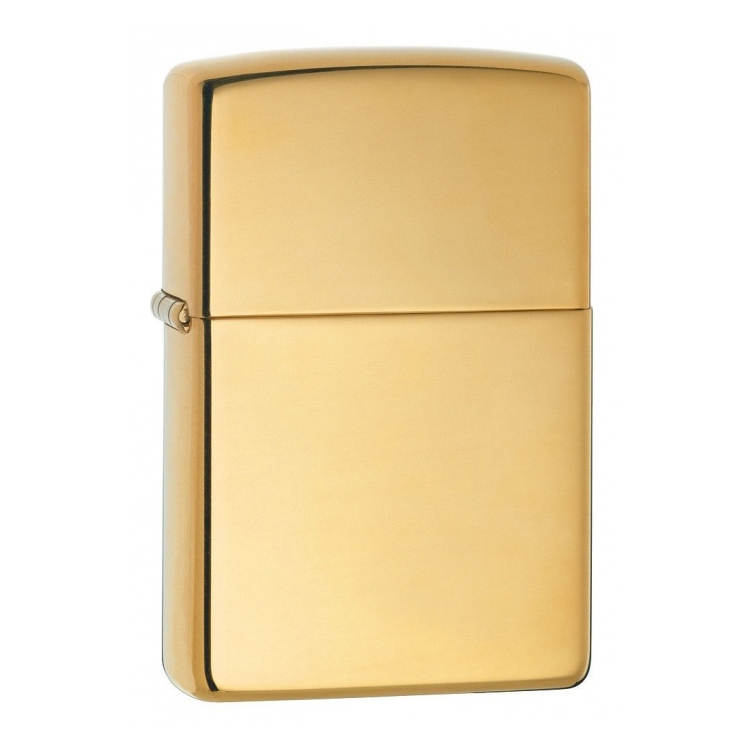 ZIPPO zapaľovač High Polished Brass