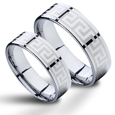 NUBIS® NWF1056 Dámský snubní prsten wolfram - velikost 51 - NWF1056-51