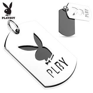 Ocelový přívěšek Playboy