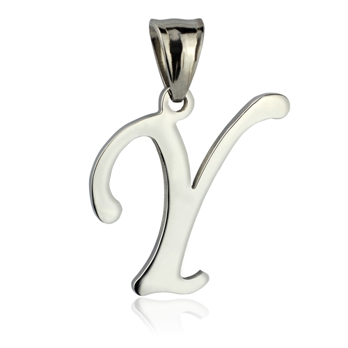 Šperky4U Ocelový přívěšek - písmeno - iniciála Y - OPP1384