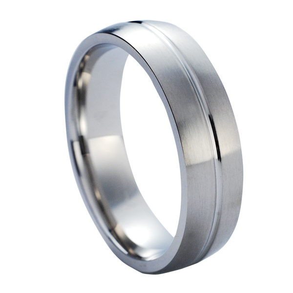 NUBIS® NSS1008 Pánský snubní prsten - velikost 61 - NSS1008-61