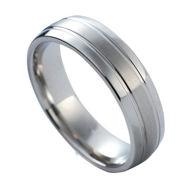 NUBIS® NSS1014 Pánský snubní prsten - velikost 60 - NSS1014-60