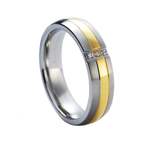 NUBIS® NSS1015 Dámský snubní prsten se zirkony - velikost 60 - NSS1015-Zr-60