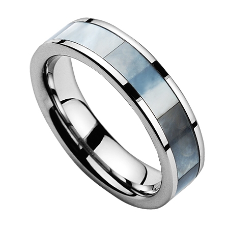 NUBIS® NWF1028 Dámský snubní prsten wolfram - velikost 52 - NWF1028-52